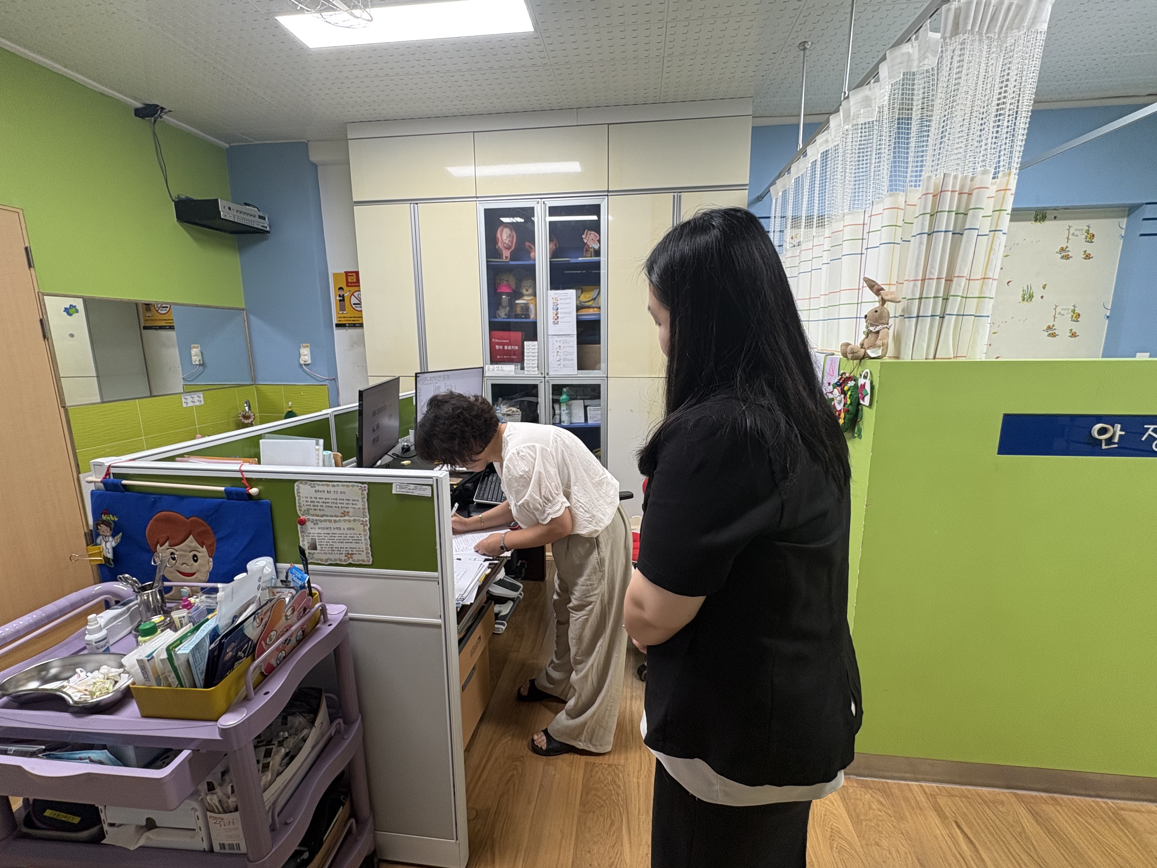 칠곡군 매원초 우수안심학교 현장점검