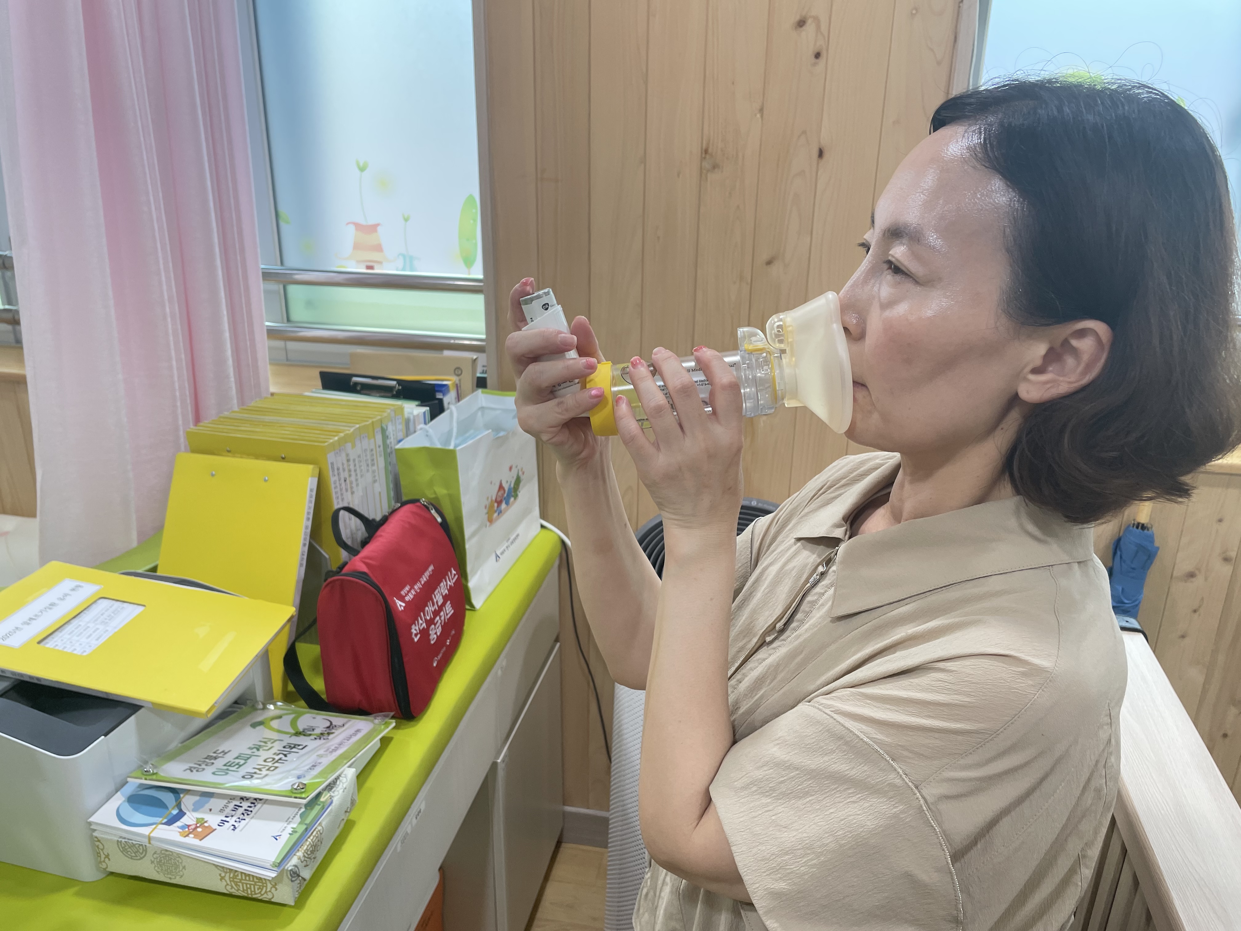 김천시 농소유치원 우수안심학교 현장점검