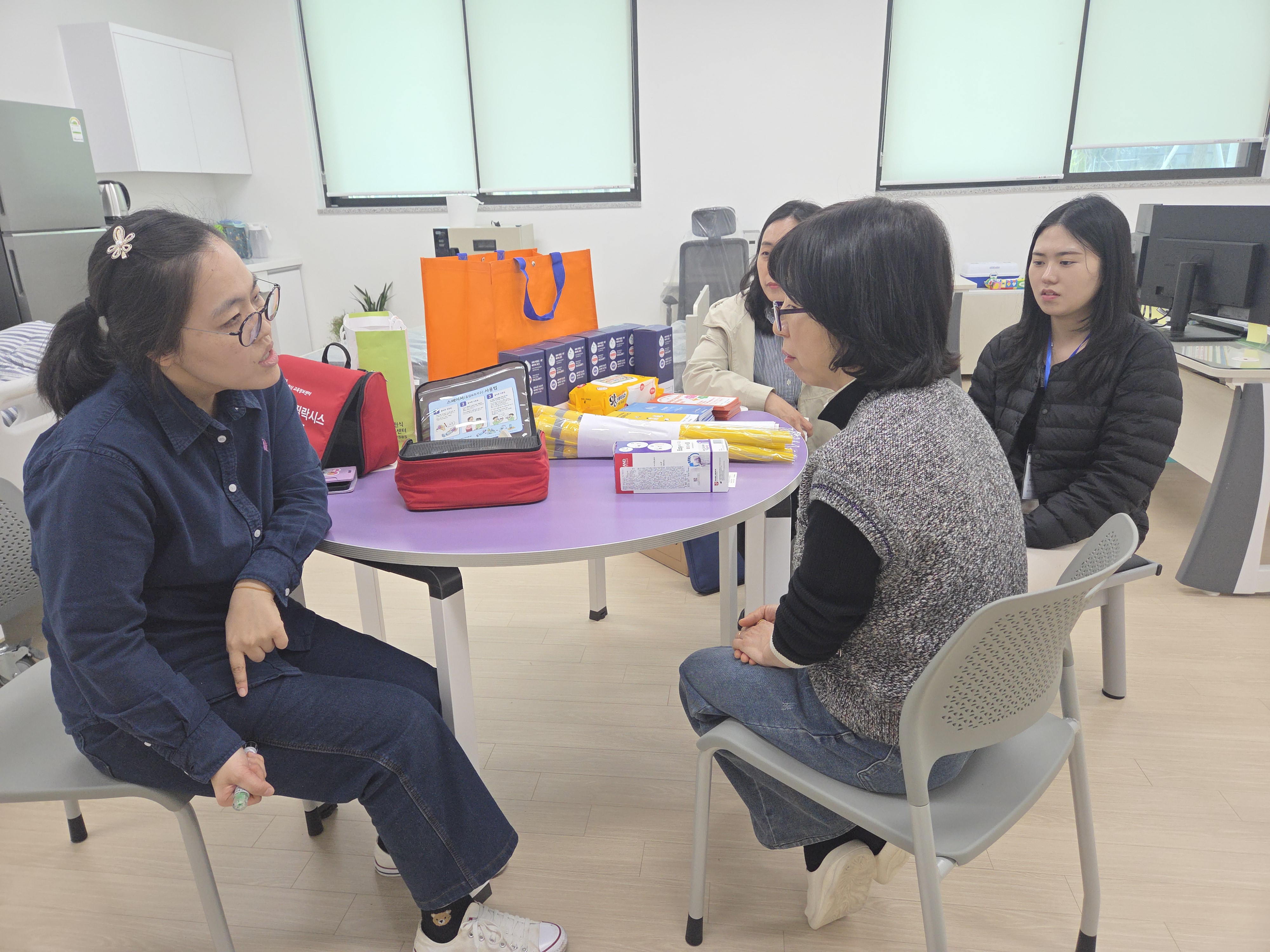 경주시 화천초등학교 신규안심학교 물품지원 및 응급대처법 교육