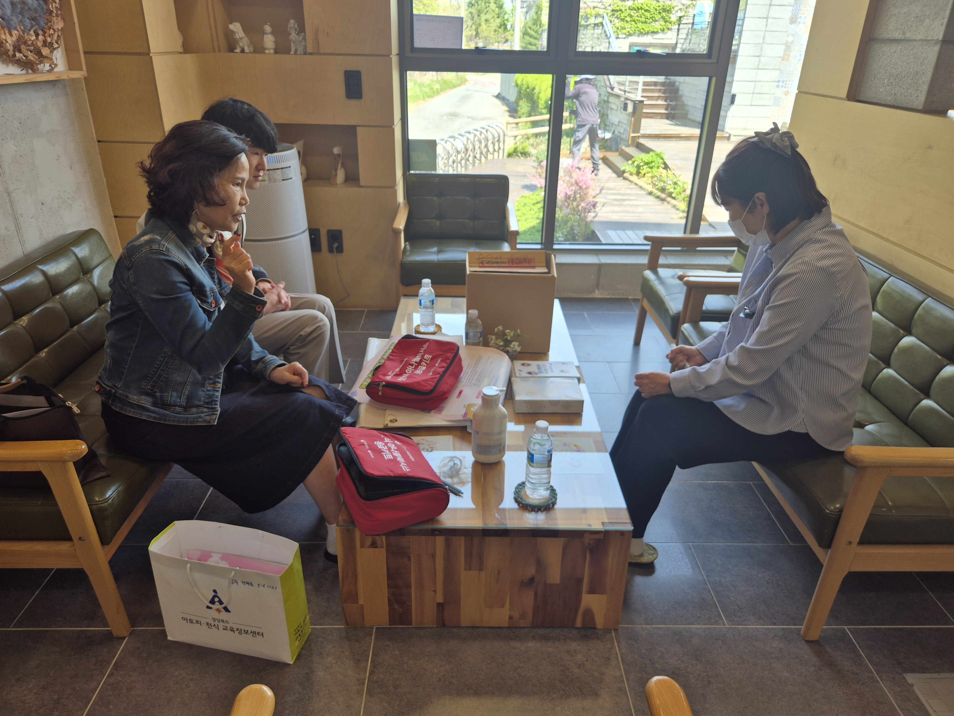 구미시 숲은성유치원 신규안심학교 물품지원 및 응급상황대처법 교육