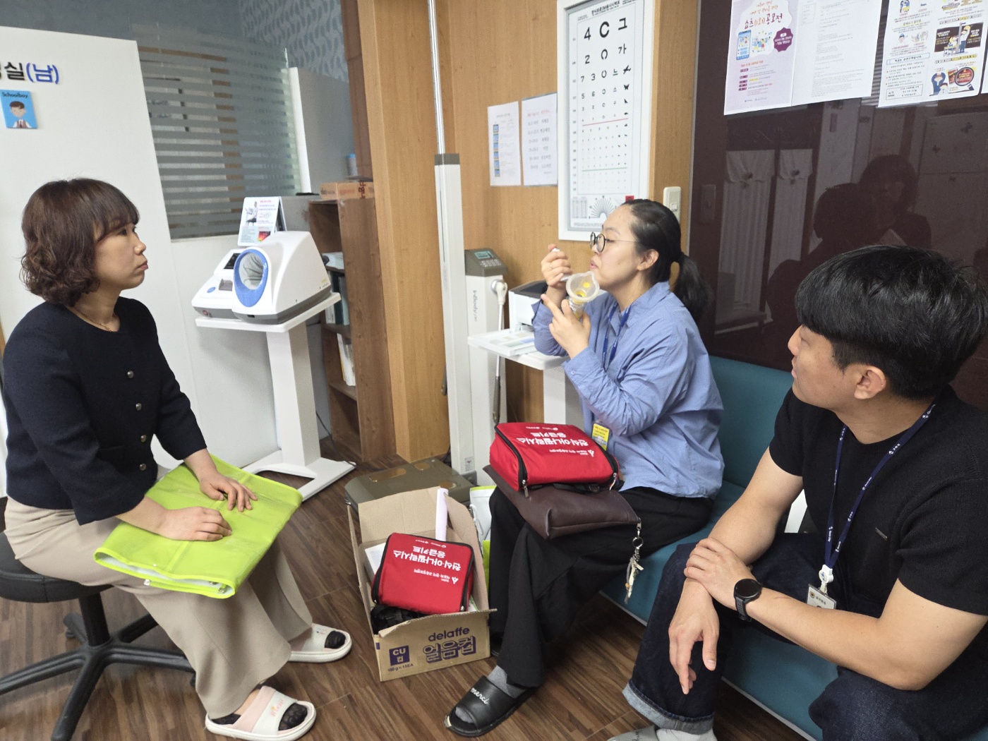 구미시선산 현일중 신규안심학교 물품지원 및 응급상황대처법 교육